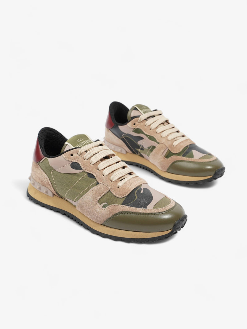  Rockrunner Khaki / Pink Suede EU 37 UK 4