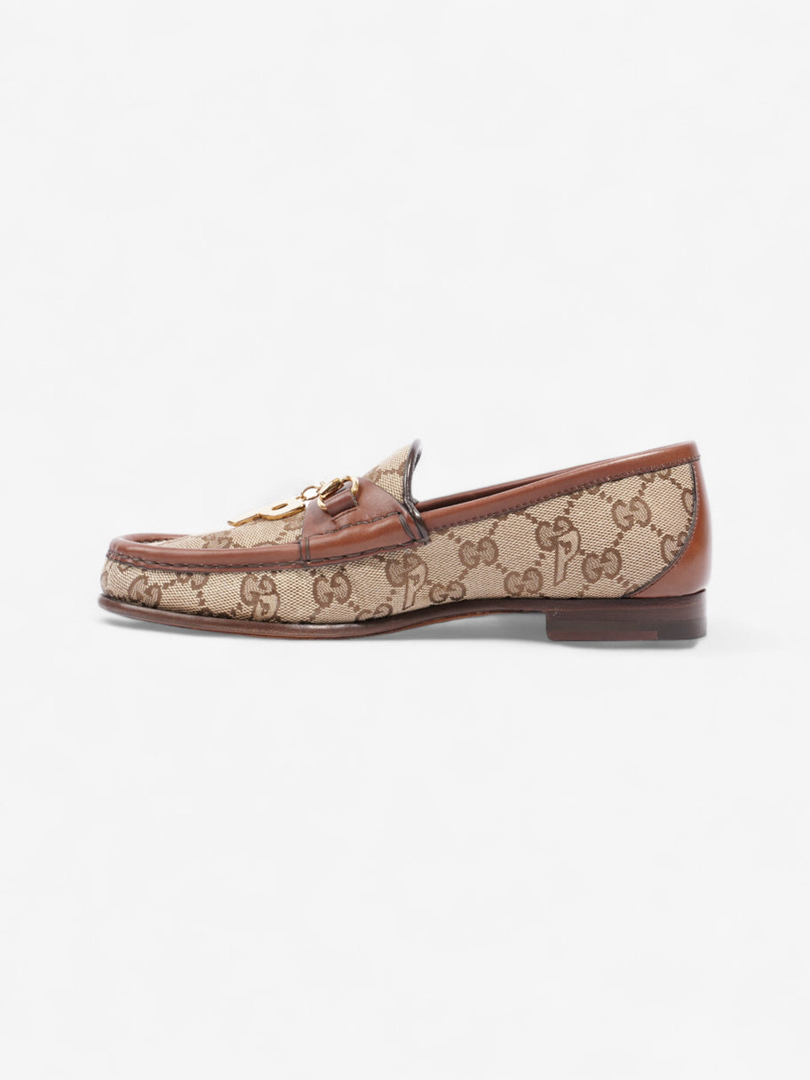 Gucci x Palace Horsebit P Charm Loafer GG Supreme / Brown Canvas EU 35.5 UK 2.5 Image 3