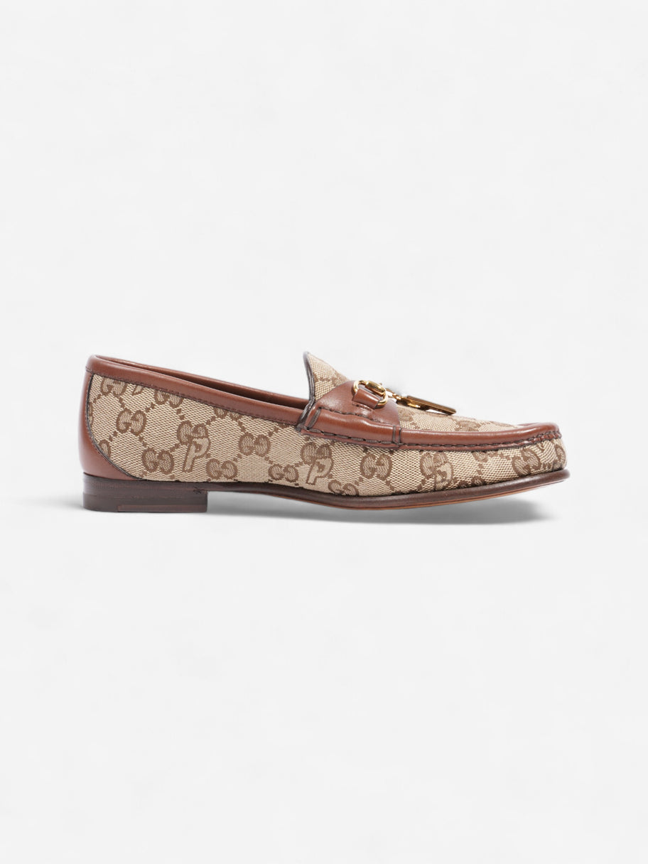 Gucci x Palace Horsebit P Charm Loafer GG Supreme / Brown Canvas EU 35.5 UK 2.5 Image 4