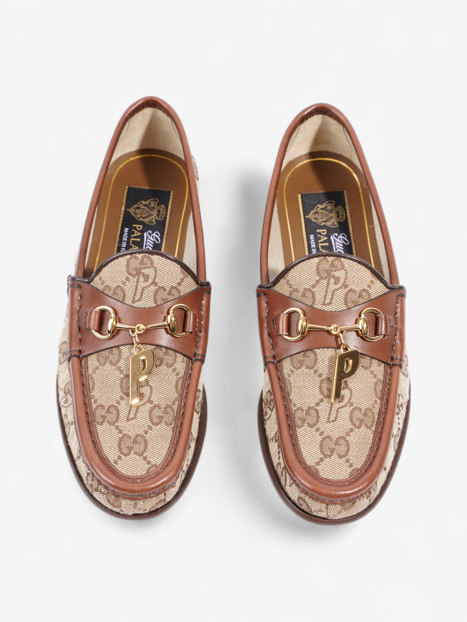 Gucci x Palace Horsebit P Charm Loafer GG Supreme / Brown Canvas EU 35.5 UK 2.5 Image 8