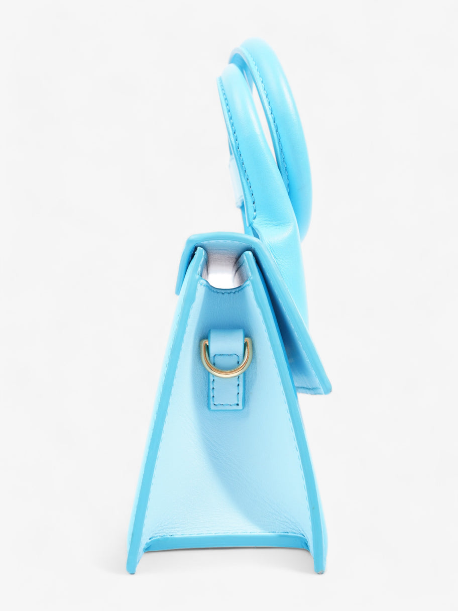 Jacquemus Le Chiquito Noeud Faded Light Blue  Leather Image 5