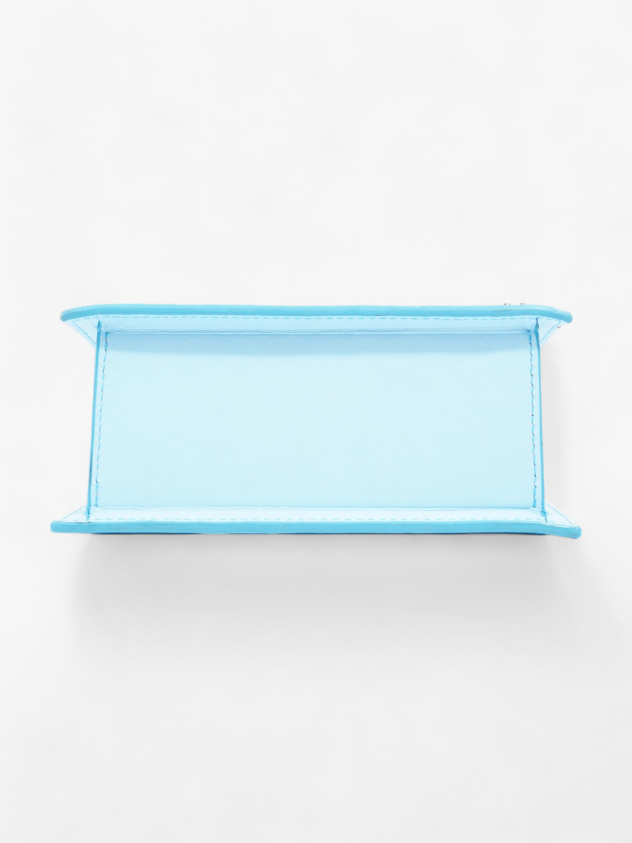 Jacquemus Le Chiquito Noeud Faded Light Blue  Leather Image 6