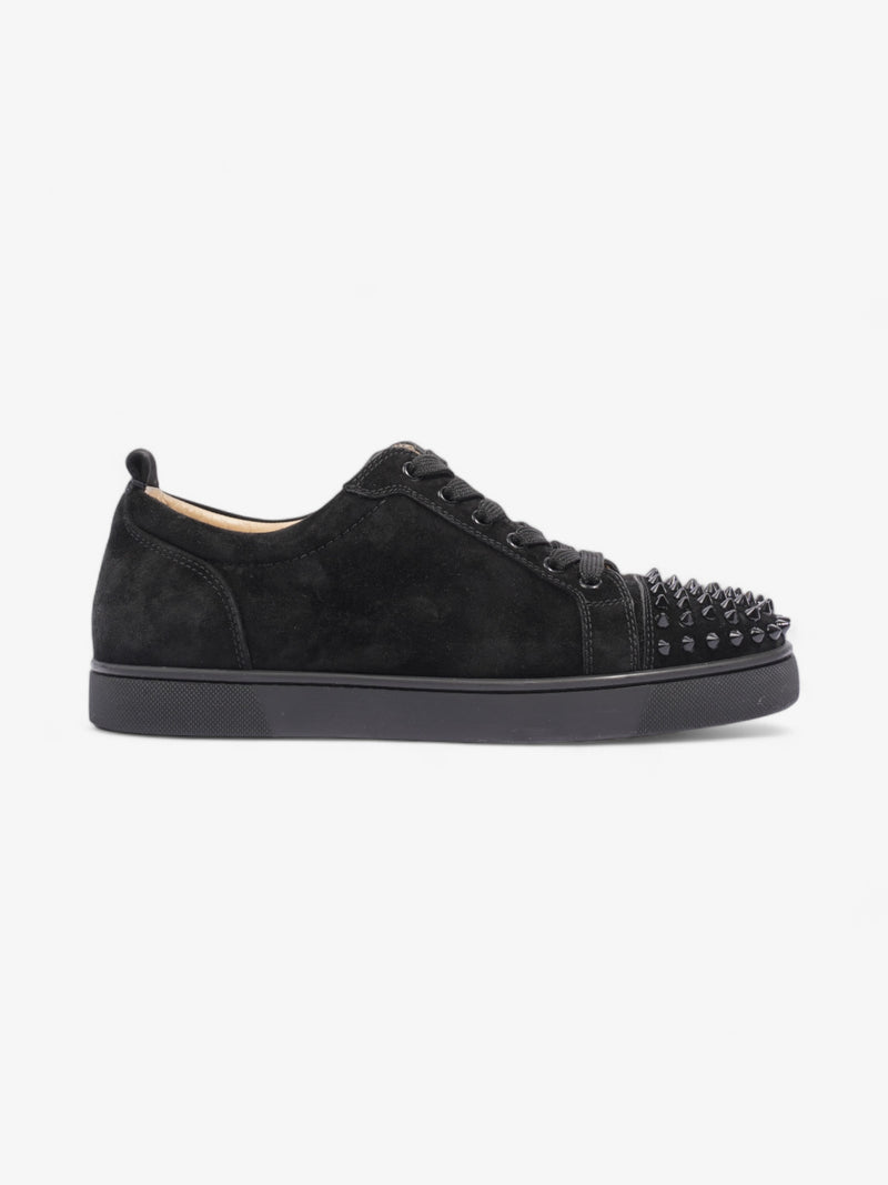  Christian Louboutin Junior Spike Black Suede EU 40.5 UK 6.5