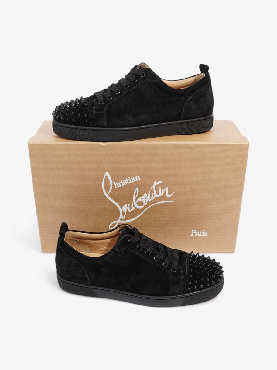 Christian Louboutin Junior Spike Black Suede EU 40.5 UK 6.5 Image 10