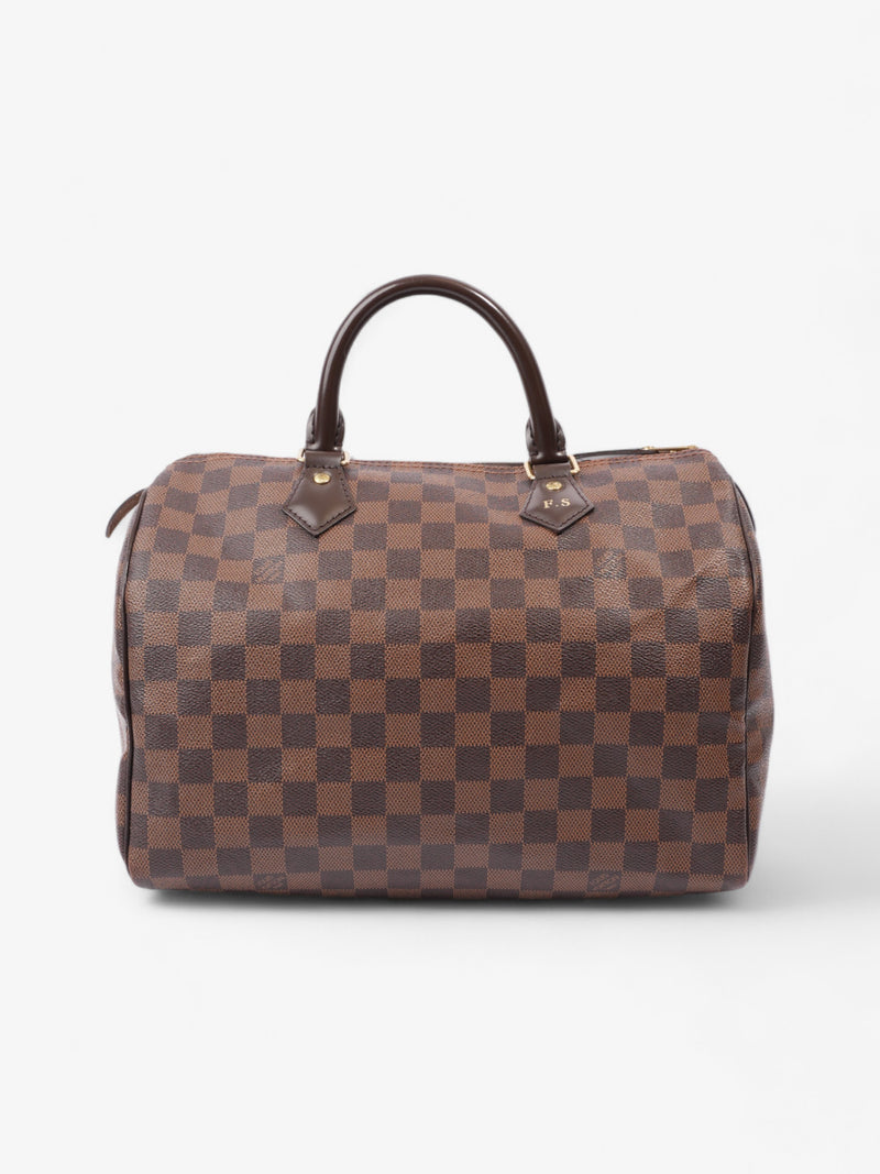  Louis Vuitton Speedy Damier Ebene Coated Canvas 30