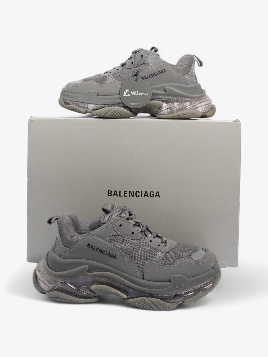 Balenciaga Triple S Grey Clear Sole Mesh EU 41 UK 7 Image 10