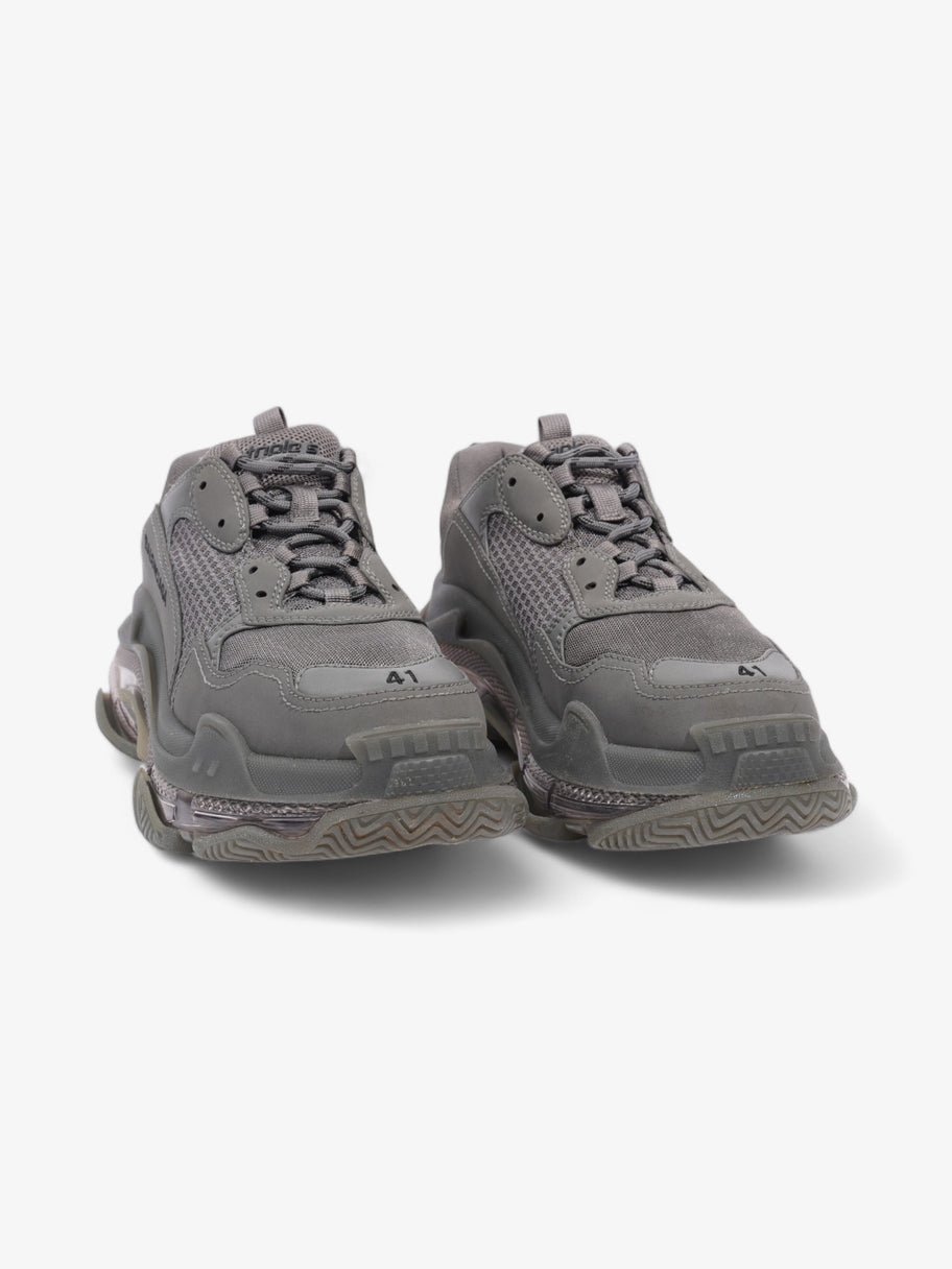 Balenciaga Triple S Grey Clear Sole Mesh EU 41 UK 7 Image 2