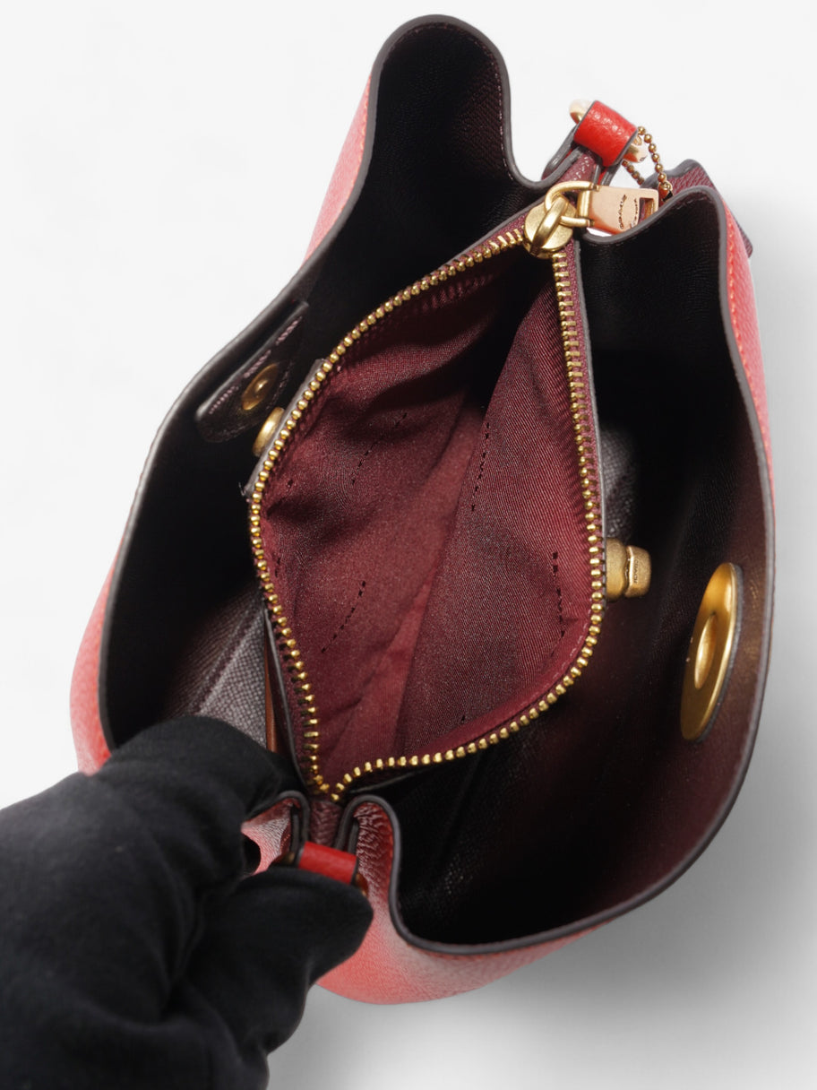 Coach Willow Red / Burgundy Leather Image 8