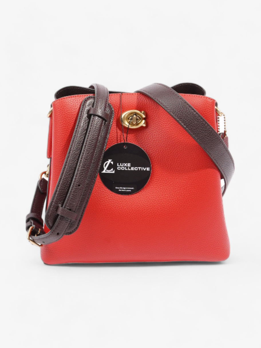 Coach Willow Red / Burgundy Leather Image 9