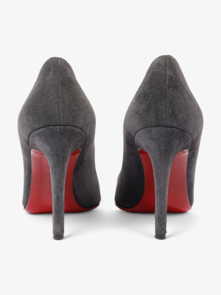 Christian Louboutin Pigalle 100 100mm Grey Suede EU 36.5 UK 3.5 Image 6