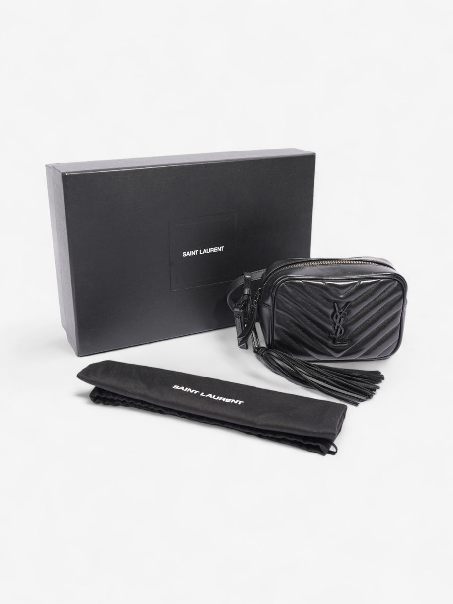 Saint Laurent Lou Belt Bag Black Calfskin Leather Image 10