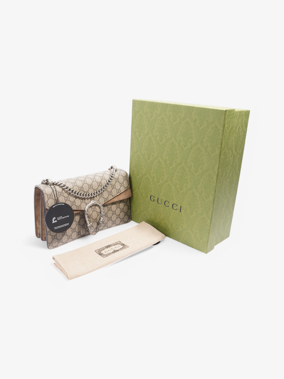 Gucci Dionysus Beige  Coated Canvas Medium Image 10