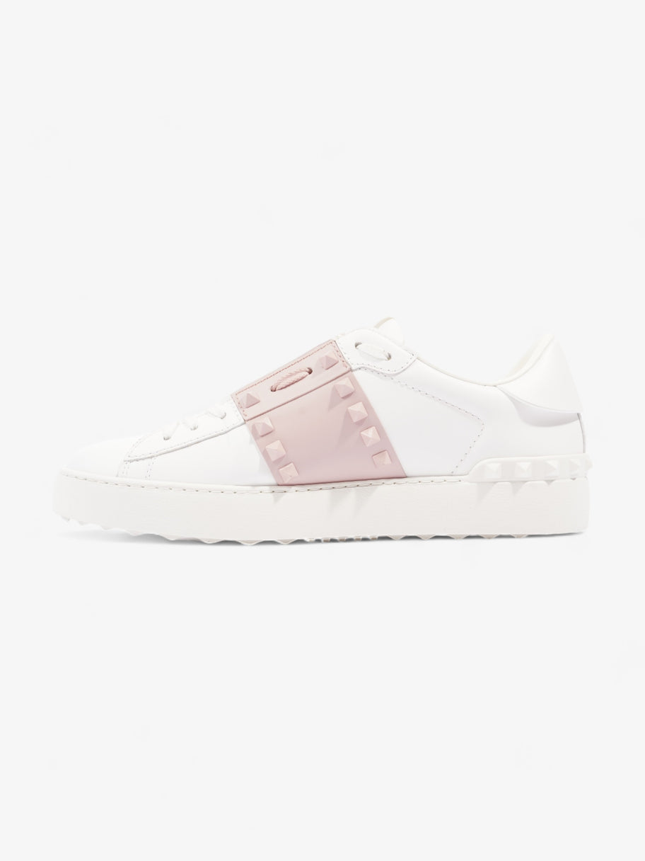 Open Rockstud Sneakers White / Pink Leather EU 40.7 UK 7.5 Image 3