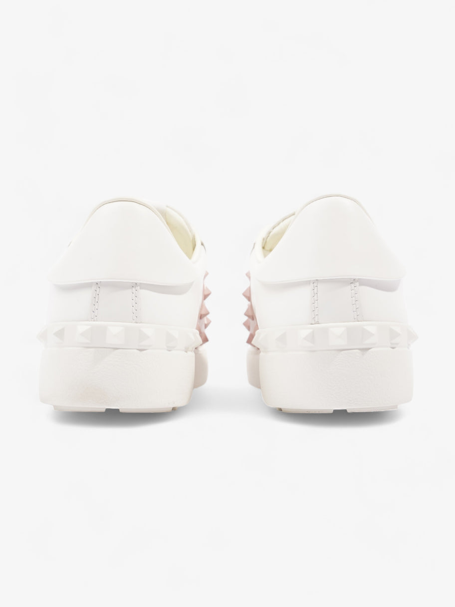 Open Rockstud Sneakers White / Pink Leather EU 40.7 UK 7.5 Image 6