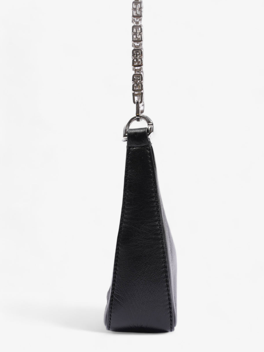 Givenchy Moon Cut Out Mini Black Leather Image 4