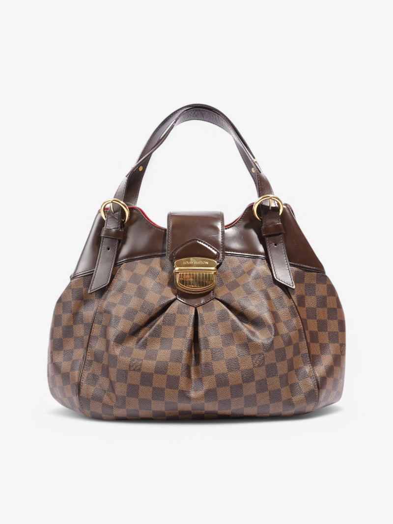  Louis Vuitton Sistena Damier Ebene / Brown Coated Canvas