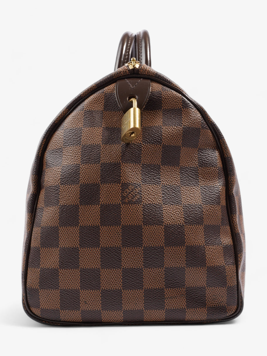 Speedy Damier Ebene Coated Canvas 30 Image 3