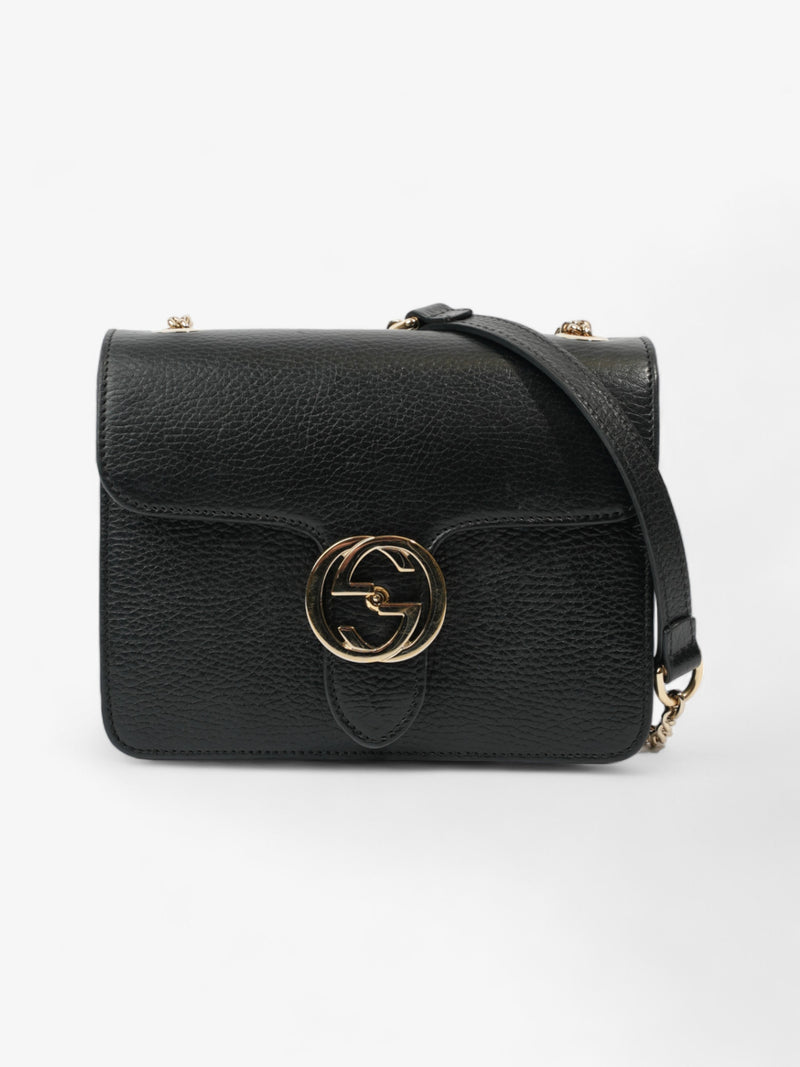  Gucci Interlocking Bag Black Leather