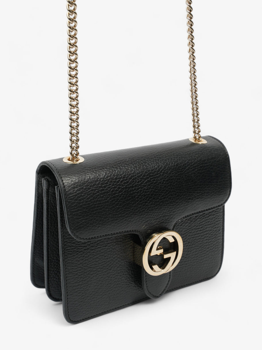 Gucci Interlocking Bag Black Leather Image 7