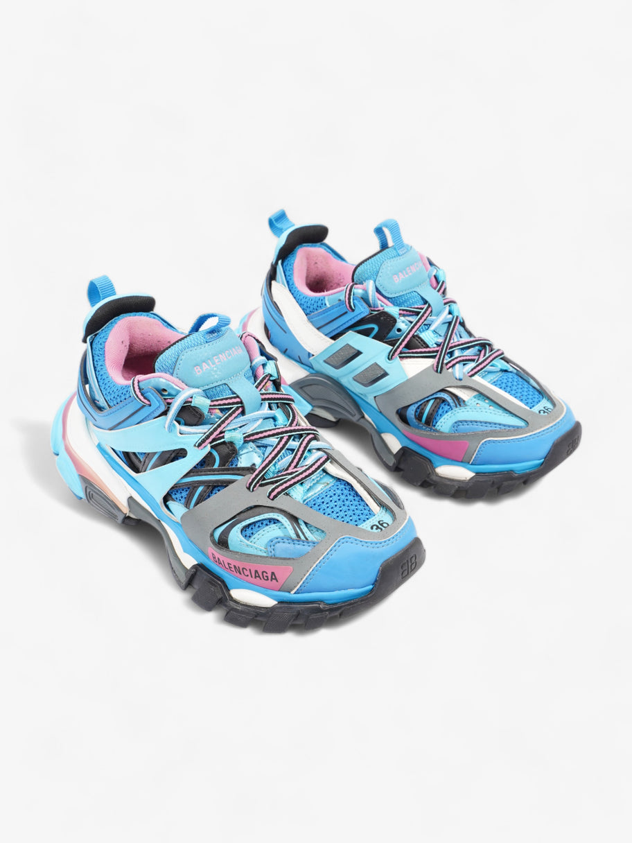 Track  Blue / White / Pink Mesh EU 36 UK 3 Image 2