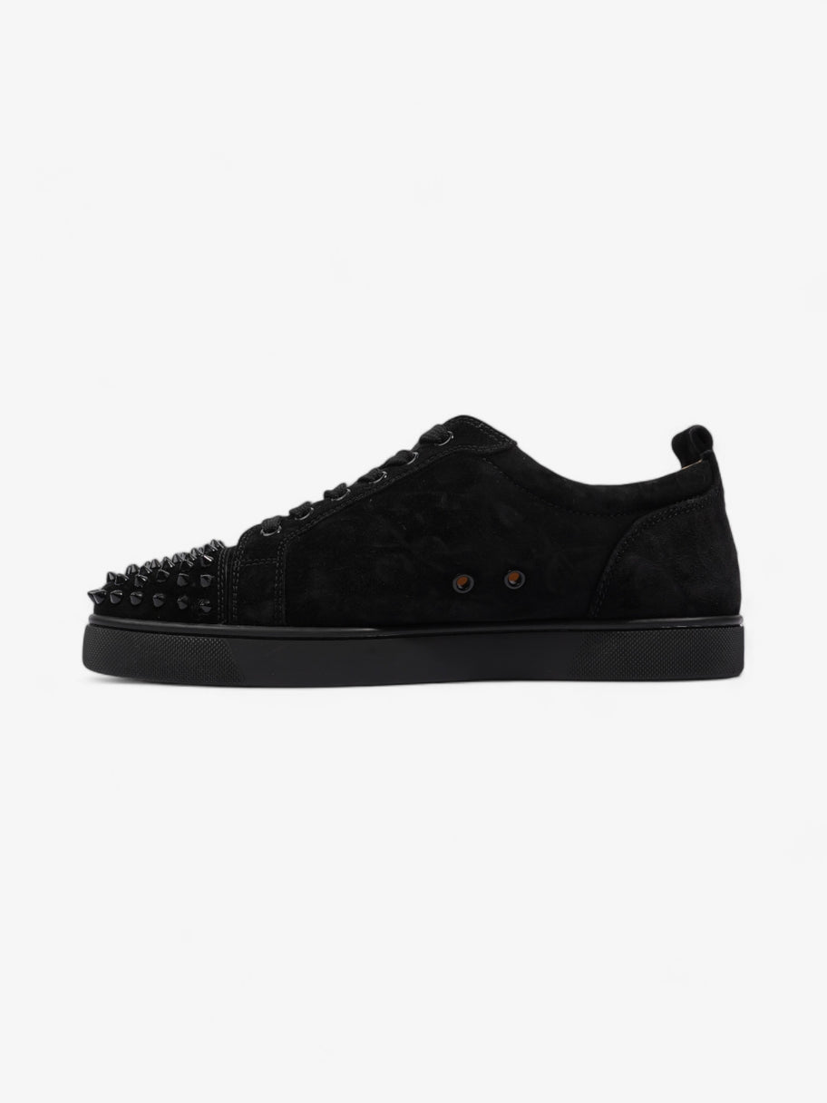 Christian Louboutin Louis Junior Spikes Sneakers Black Suede EU 43 UK 9 Image 3