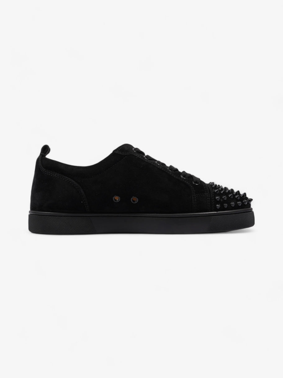 Christian Louboutin Louis Junior Spikes Sneakers Black Suede EU 43 UK 9 Image 4