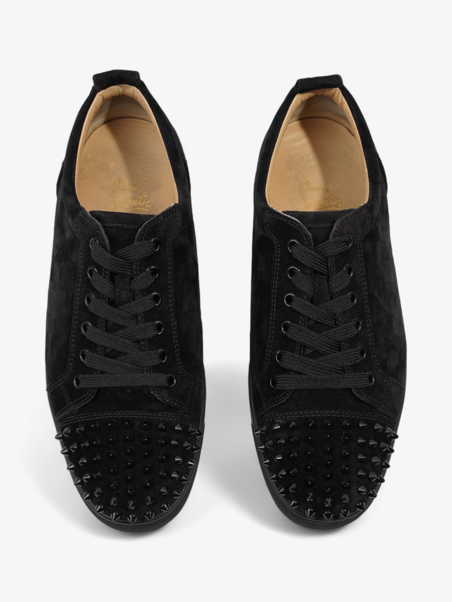 Christian Louboutin Louis Junior Spikes Sneakers Black Suede EU 43 UK 9 Image 8