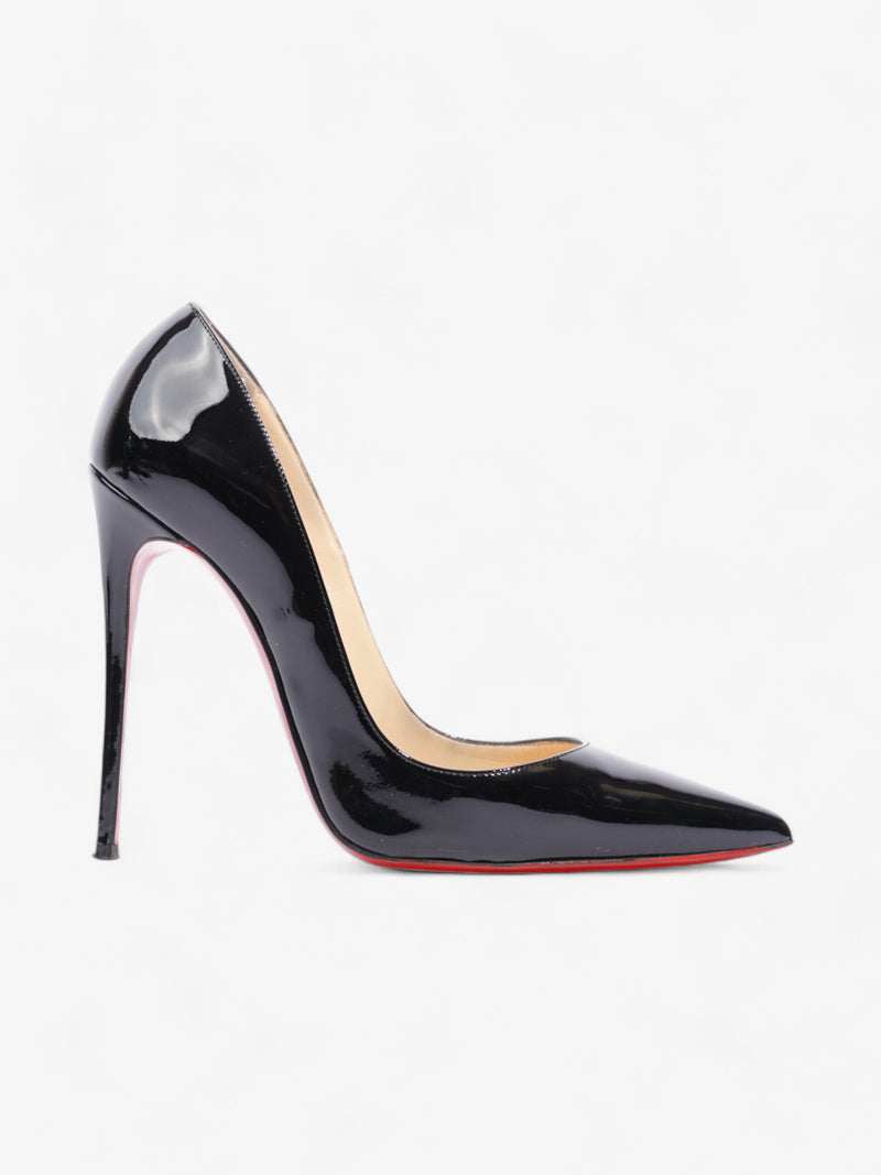  Christian Louboutin So Kate 120mm Black Patent Leather EU 38.5 UK 5.5