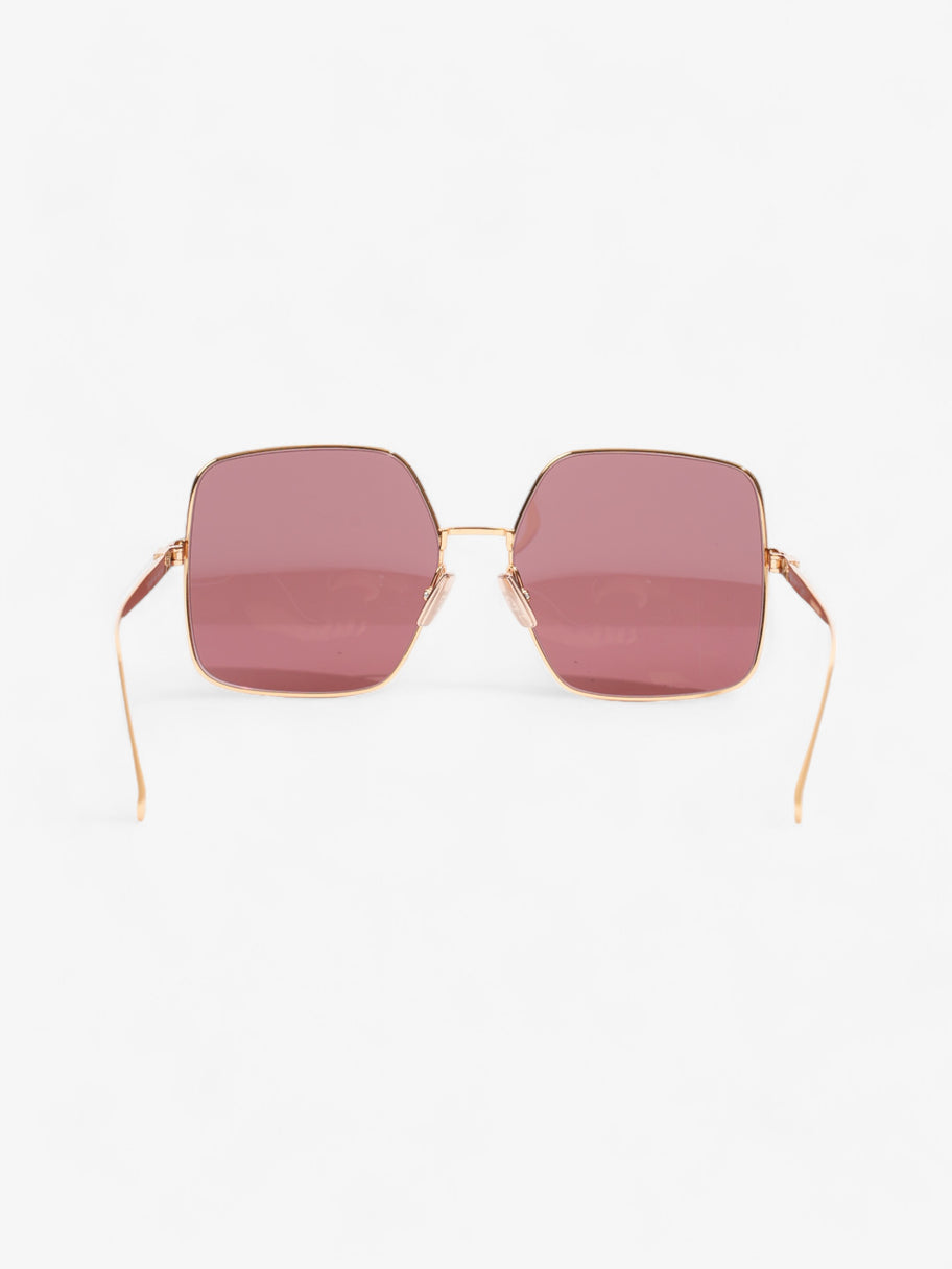 Fendi FF Sunglasses Gold Acetate 145mm Image 3