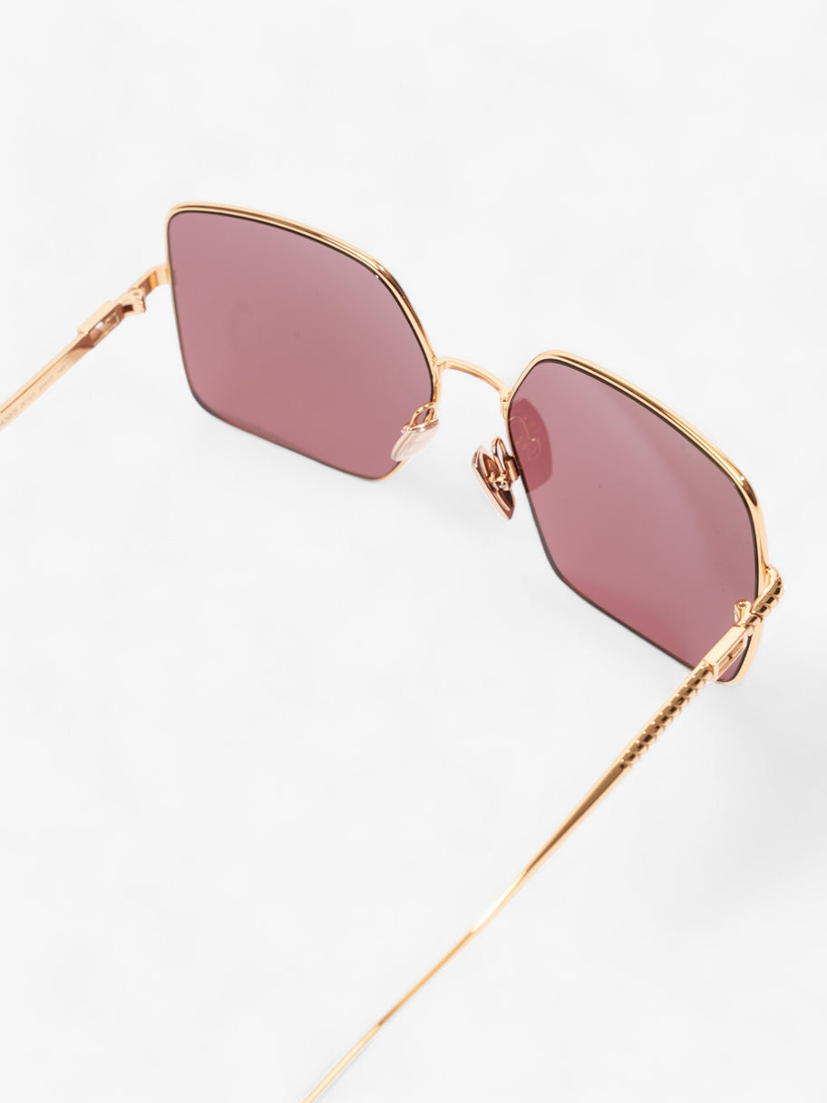 Fendi FF Sunglasses Gold Acetate 145mm Image 5