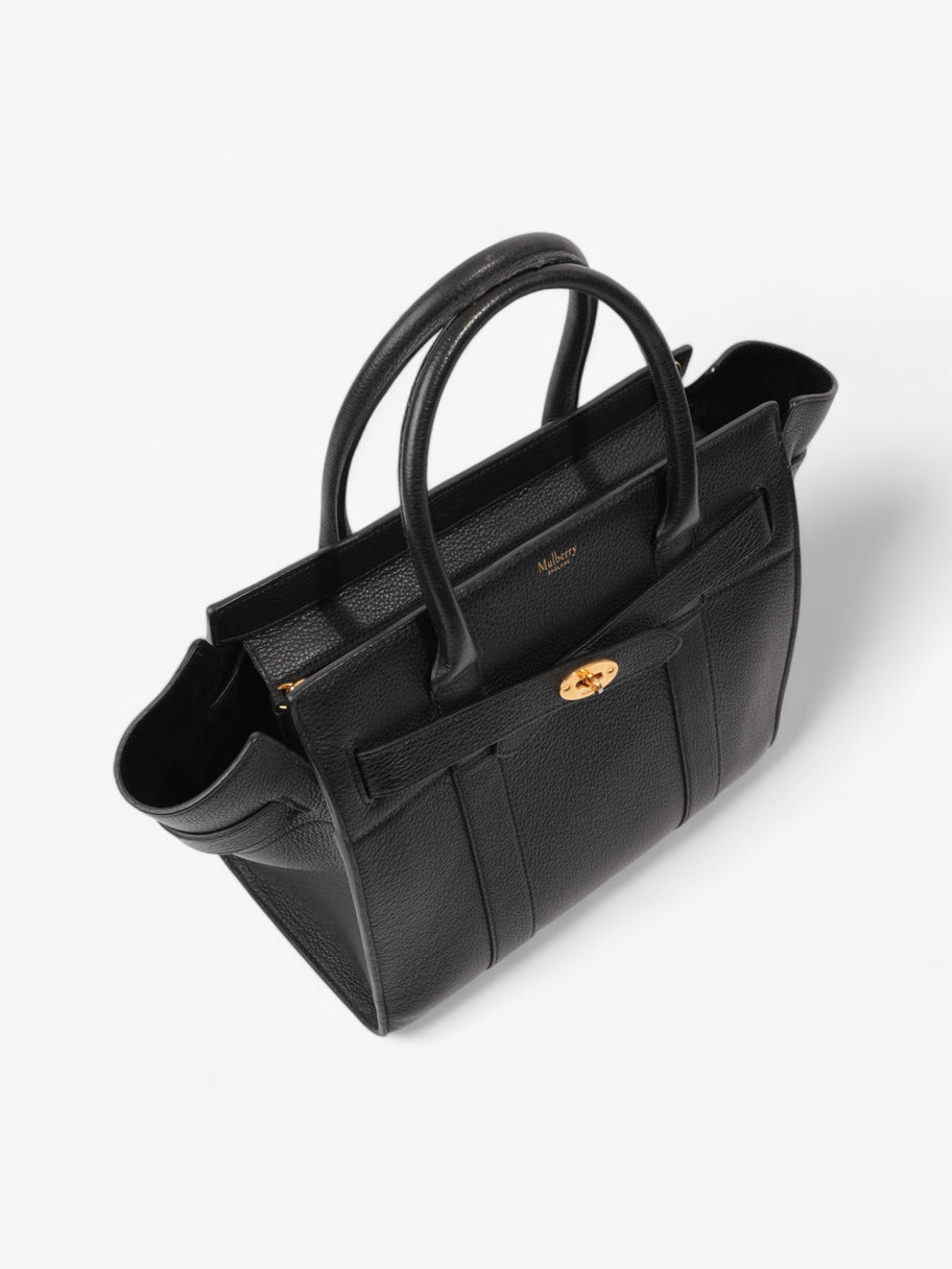 Mulberry Bayswater Black Grained Leather Small Image 7