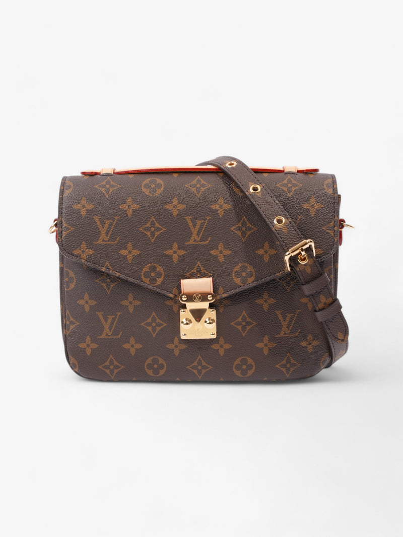  Louis Vuitton Pochette Metis Monogram Coated Canvas MM