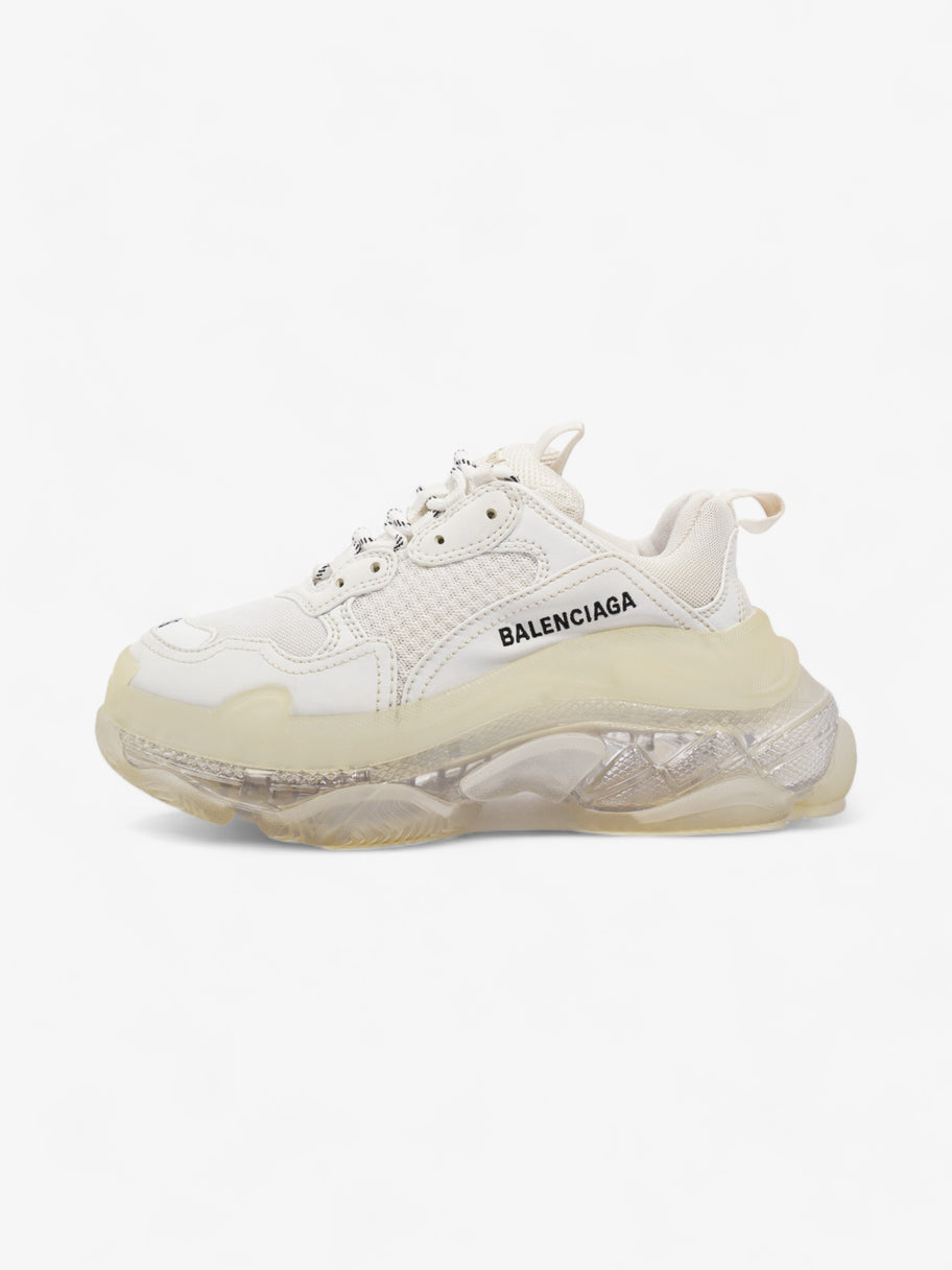 Balenciaga Triple S Clear Sole White Mesh EU 36 UK 3 Image 3