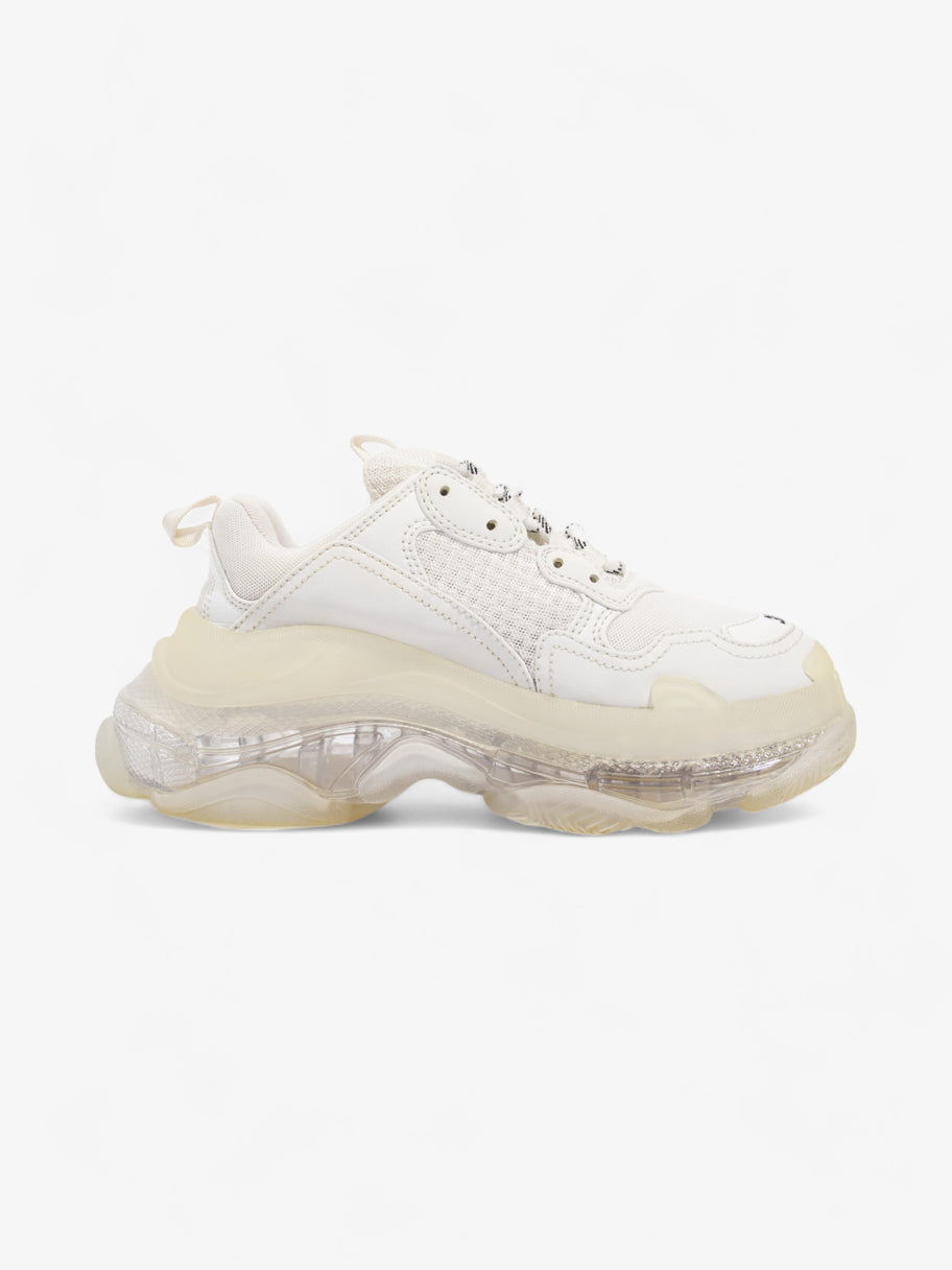 Balenciaga Triple S Clear Sole White Mesh EU 36 UK 3 Image 4