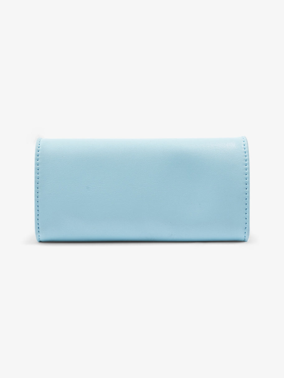 Telfar Shopping Bag Pool Blue Leather Small Image 5