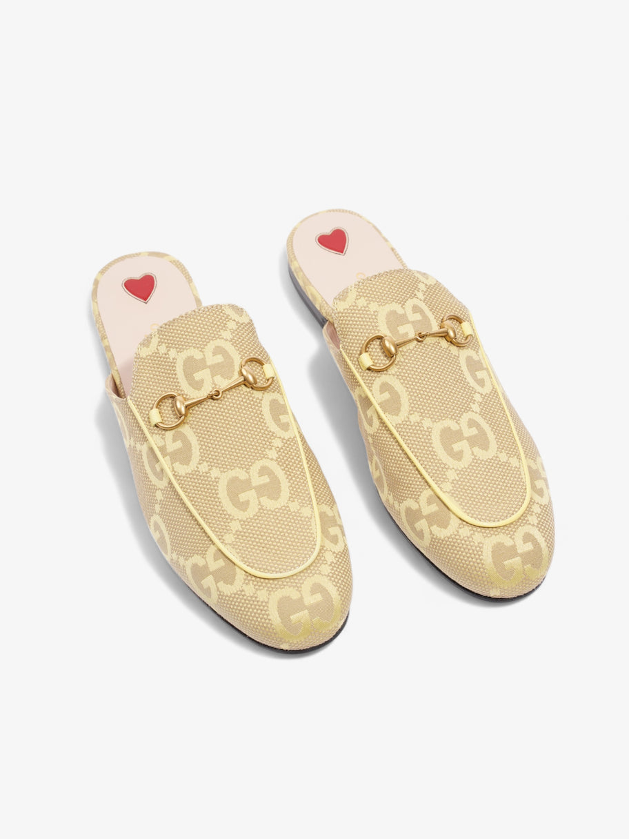 Princetown Mules Yellow Monogram / Gold Canvas EU 40.5 UK 7.5 Image 8