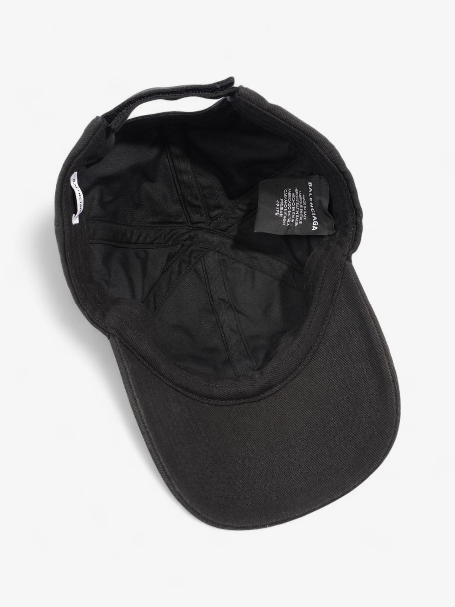 Balenciaga Crew Cap Black Cotton L Image 6