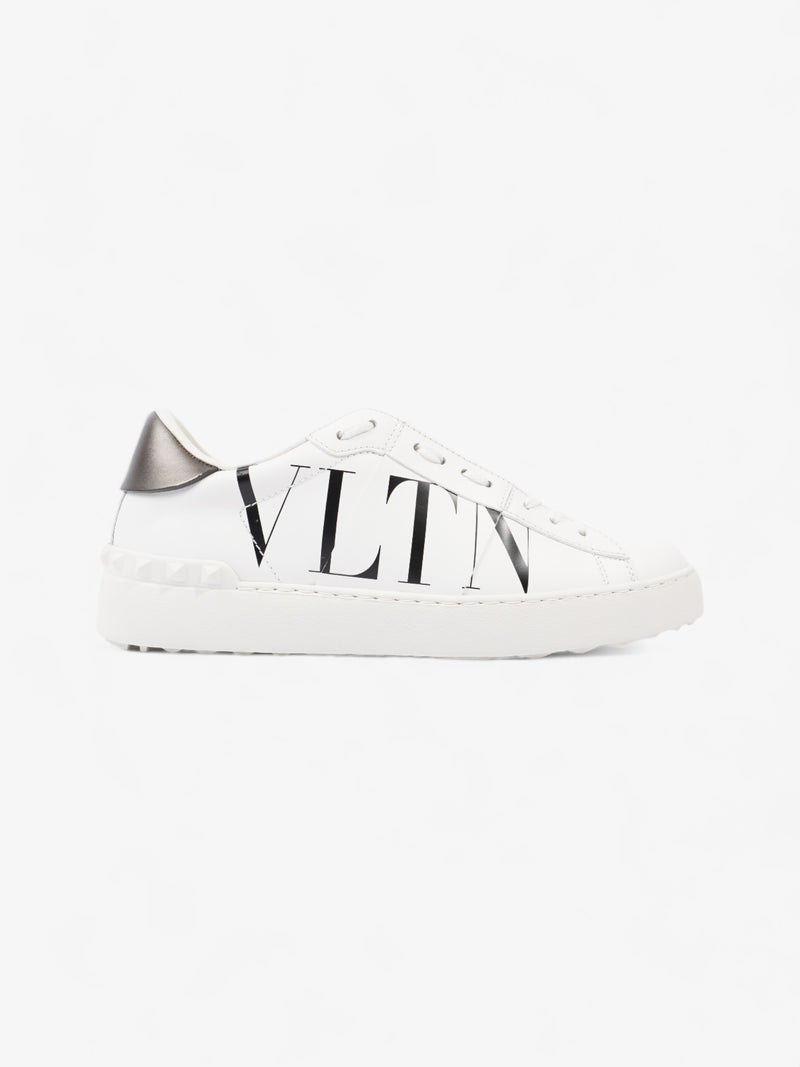  Valentino VL7N Sneaker White / Metallic Tab Leather EU 38 UK 5