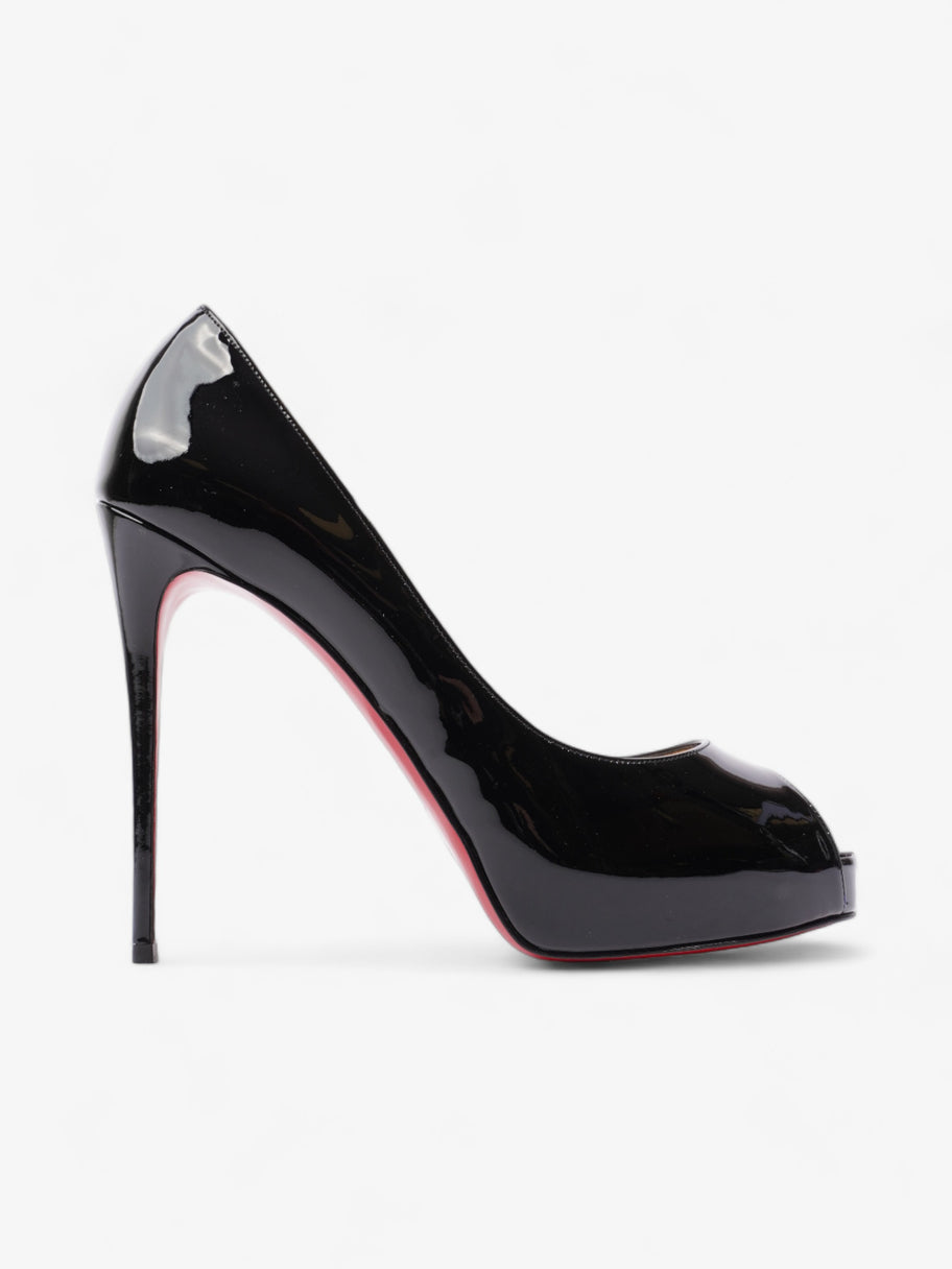 Christian Louboutin New Very Prive 120 Black Patent Leather EU 40 UK 7 Image 1