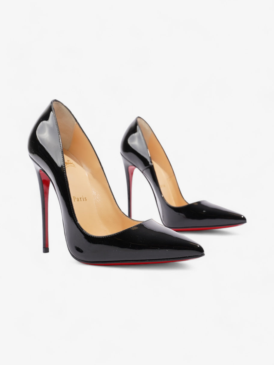 Christian Louboutin So Kate 120mm Black Patent Leather EU 37 UK 4 Image 2