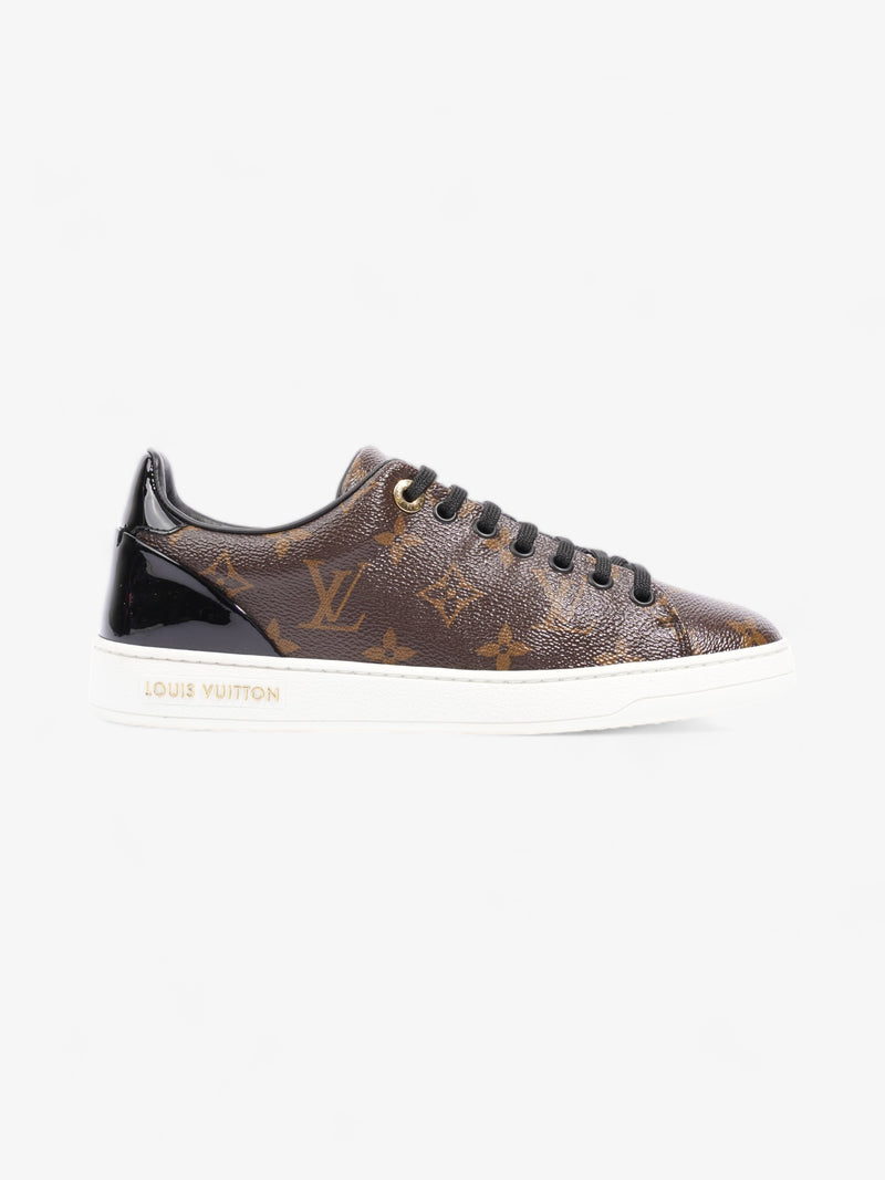  Frontrow Sneakers Brown Monogram / Black Leather EU 37 UK 4