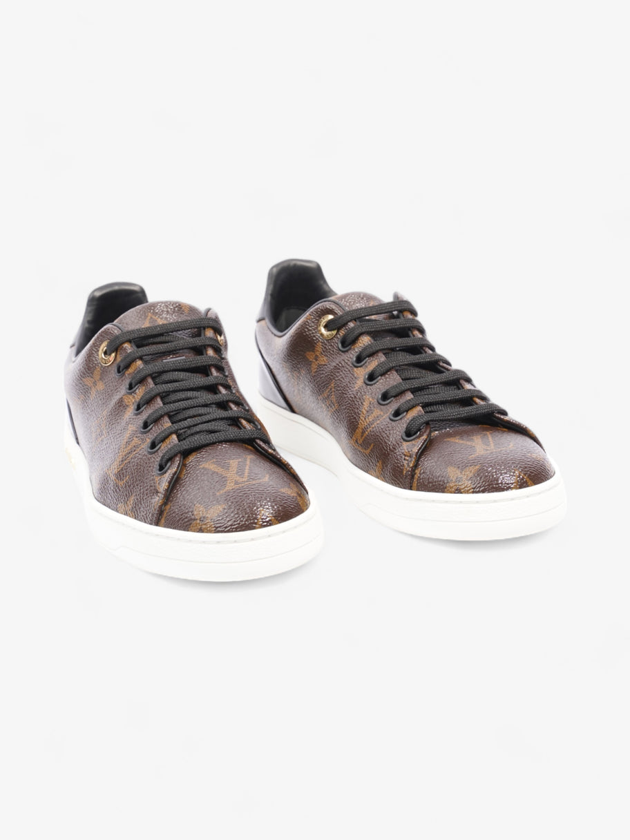 Frontrow Sneakers Brown Monogram / Black Leather EU 37 UK 4 Image 2