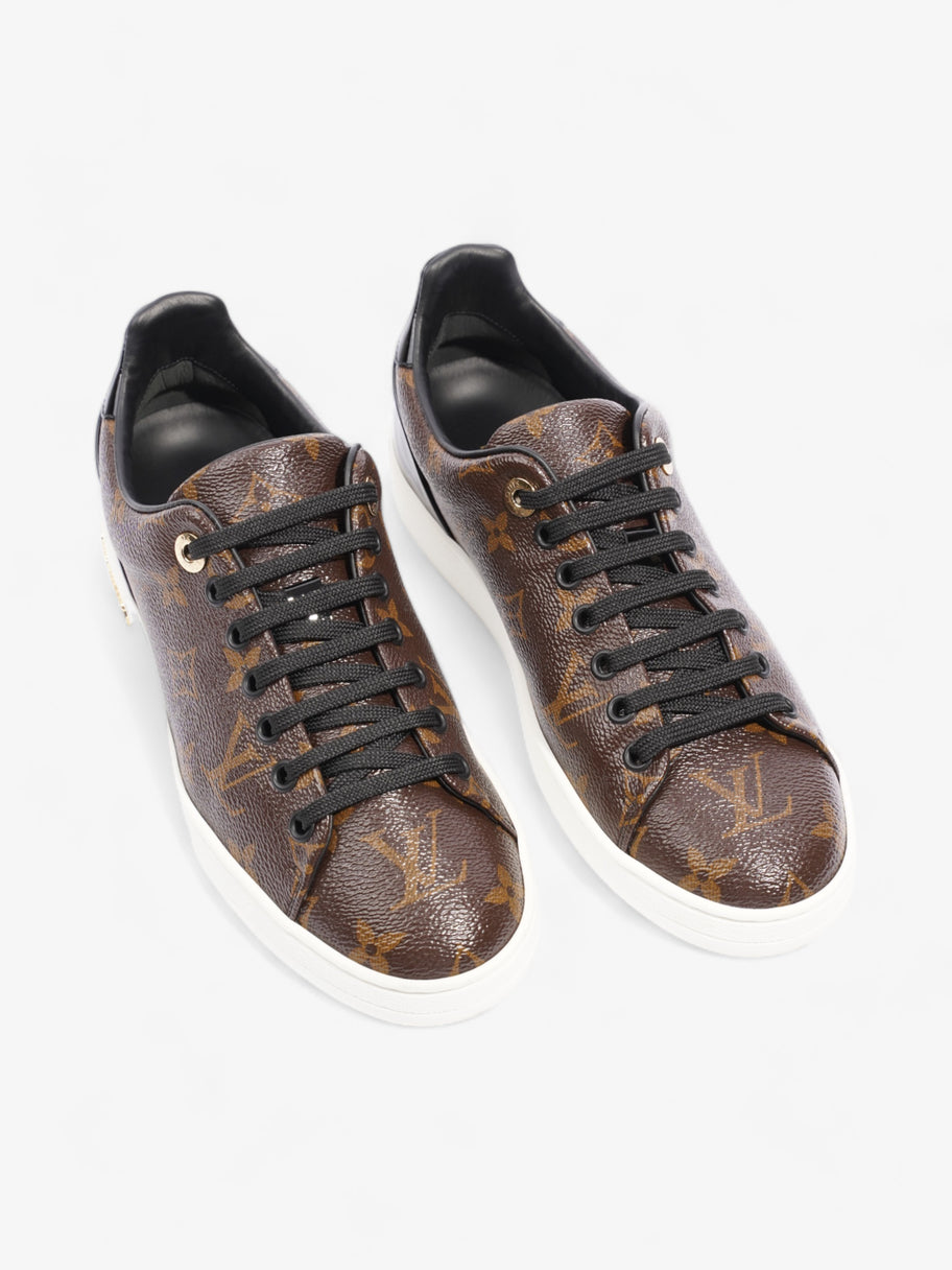 Frontrow Sneakers Brown Monogram / Black Leather EU 37 UK 4 Image 8