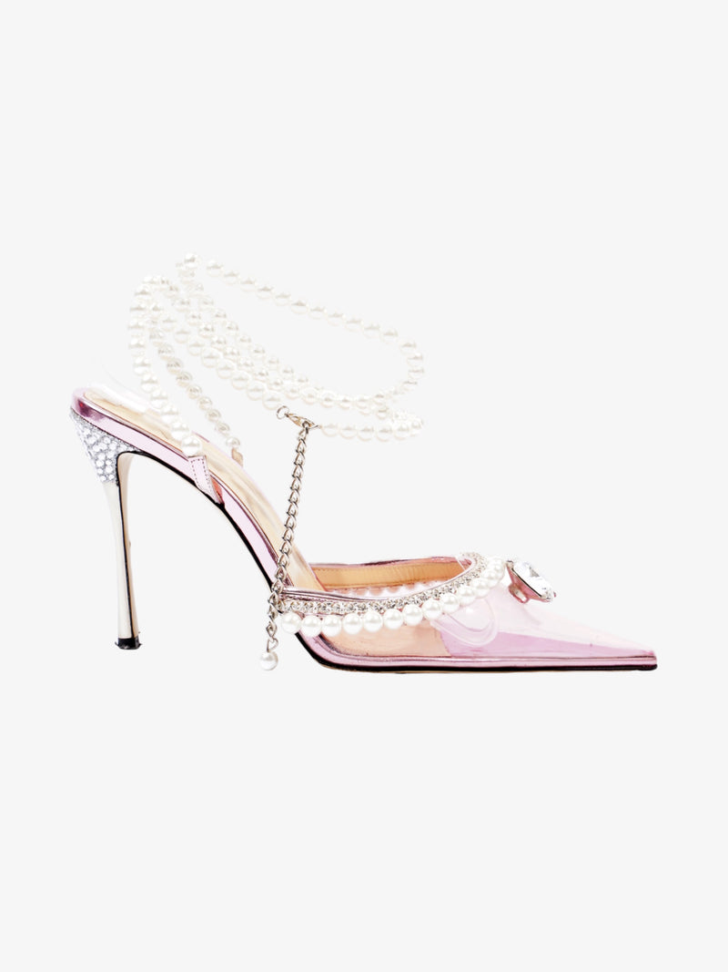  Diamond of Elizabeth Heels 110 Pink PVC EU 38 UK 5