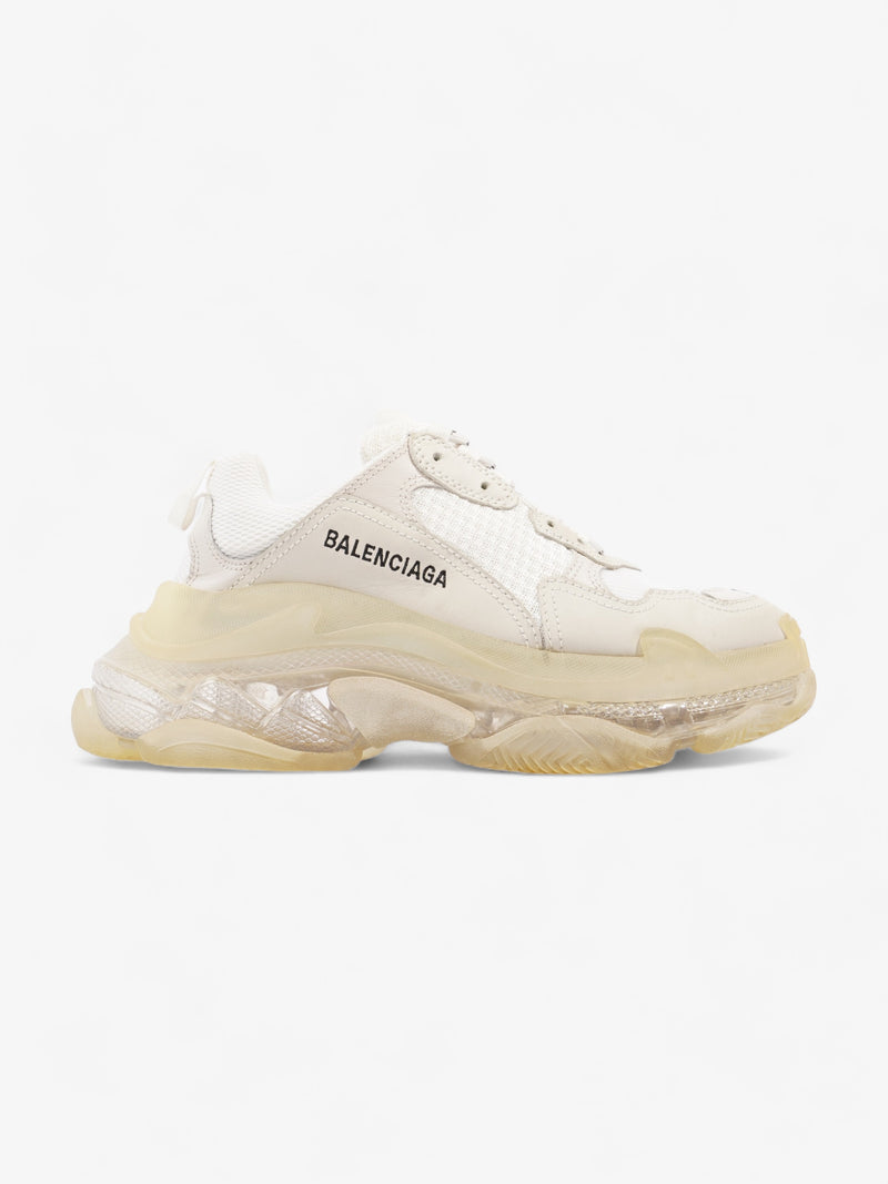  Triple S Clear Sole White Mesh EU 38 UK 5