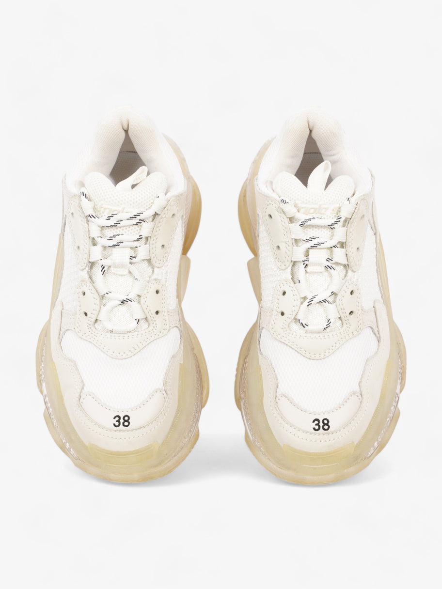 Triple S Clear Sole White Mesh EU 38 UK 5 Image 8