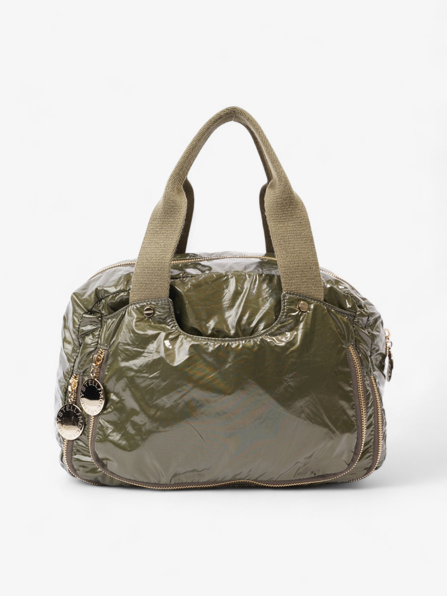 Stella McCartney Nirvana Bowling Bag Khaki Nylon Image 1