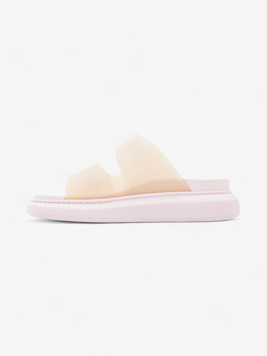 Alexander McQueen Hybrid Buckle Slides Pink Rubber EU 36 UK 3 Image 3