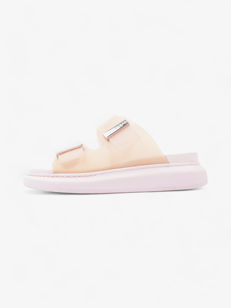 Alexander McQueen Hybrid Buckle Slides Pink Rubber EU 36 UK 3 Image 5