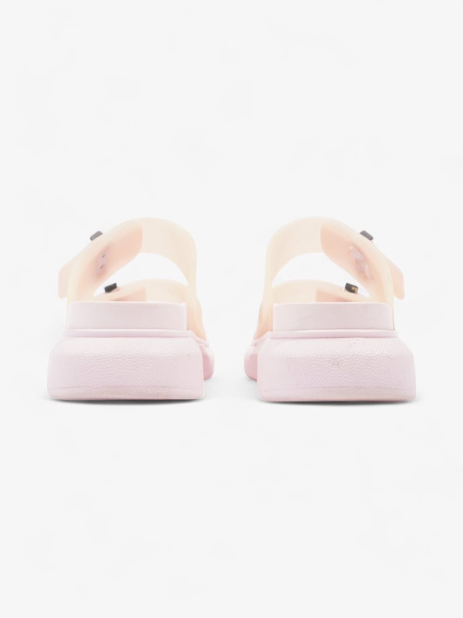 Alexander McQueen Hybrid Buckle Slides Pink Rubber EU 36 UK 3 Image 6